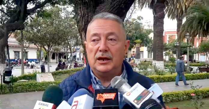 Presidente del Concejo Municipal, Fernando Castellanos Echazú.