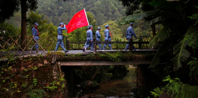 Un centro de entrenamiento del Partido Comunista en China (REUTERS).