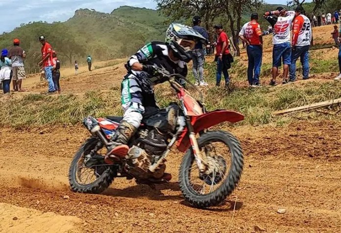 Daniel Castillos durante la segunda manga de CG expertos Foto: Chavelo Sport Nitro