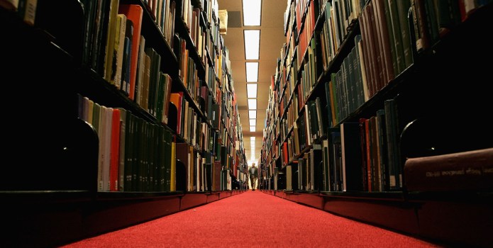 Vista interior de la biblioteca de la Universidad de Harvard. Foto: Justin Sullivan_Getty Images / Archivo Clarin