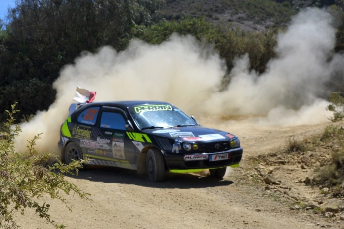 El Rally Andaluz se correrá durante los días 26, 26 y 28 de abril.