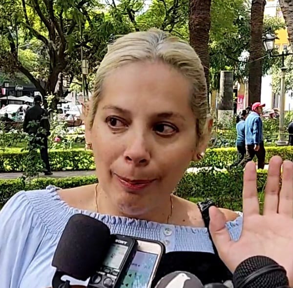 Comunicadora y activista, Melania Torrico.