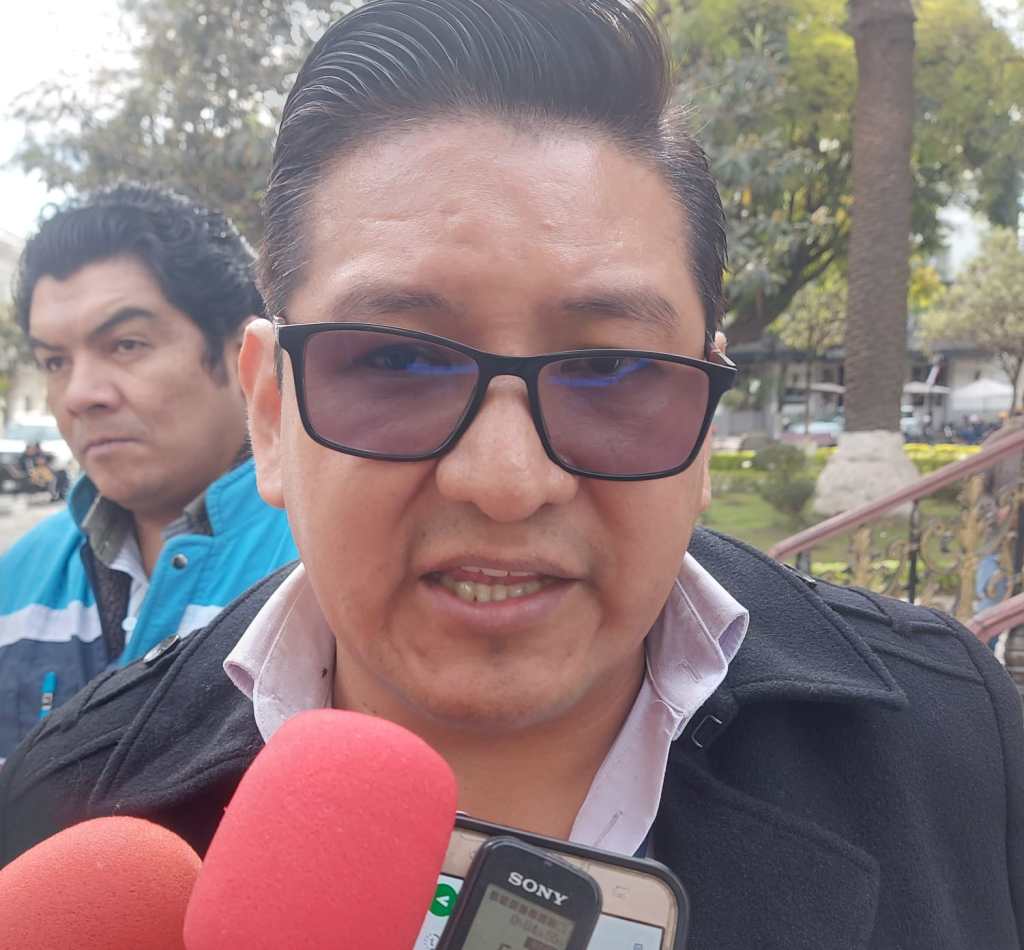 Responsable de la ATT, Marcelo Poma Gutiérrez.