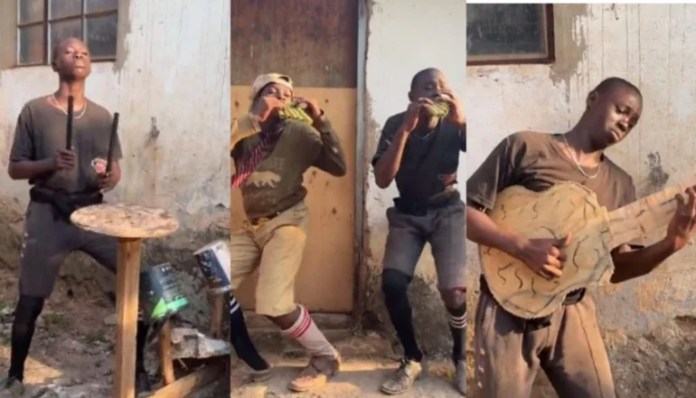 Los niños del ‘Nansana Kids Foundation’ , bailan música boliviana. Foto: Internet.