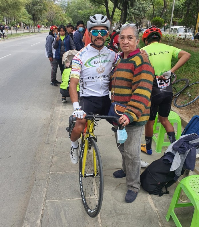 El ciclista Bernardo León, se alejó del ciclismo competitivo.