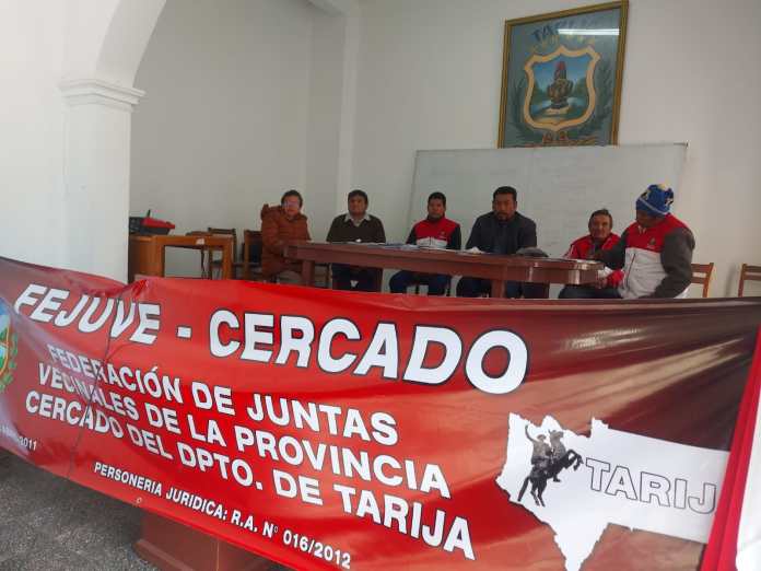 El congreso de la otra Fejuve Cercado.