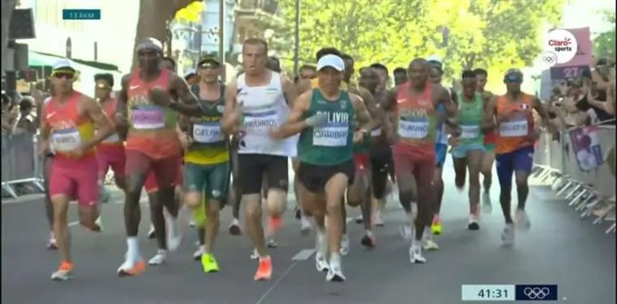Héctor Garibay terminó en el puesto 60 en la maratón de París 2024 ...