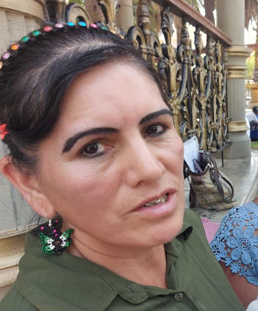 Dirigente de Tariquía, Paola Gareca Vaca.