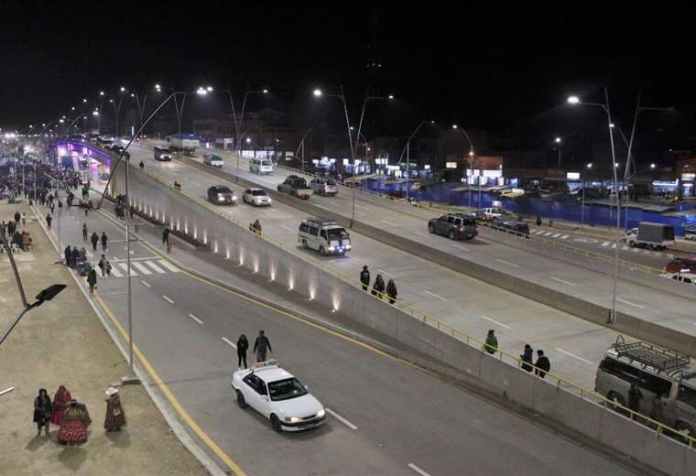 El Alto estrena el paso a desnivel Revolución Senkata/Foto: APG