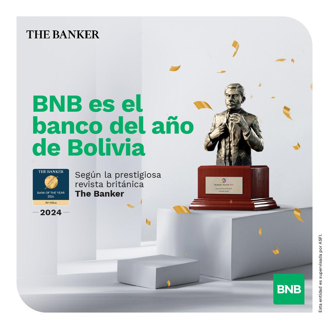 El BNB obtiene por quinto año el título de “Banco del Año” por la revista  británica The Banker | Noticias El Periódico Tarija