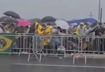 Marchaban por la liberación de Bolsonaro y les cayó un rayó; hay más de 30 heridos