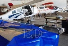 Denuncian que sujetos irrumpieron en los hangares vinculados al caso Marset en Coloradillo