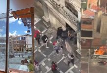 La Paz: Saquean oficinas, queman motorizados de la Policía y apedrean el teleférico