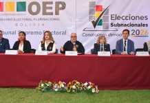 El TED reiteró apoyo a las autoridades electas y rechazó pedidos de renuncia