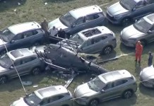 Dos helicópteros chocaron entre sí y se estrellaron en Río de Janeiro: murieron los seis ocupantes