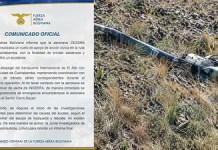 La FAB confirma que no hay sobrevivientes en el accidente aéreo