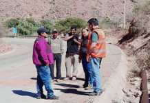 ABC inspeccionó camino Tarija-Camargo y coordina la conservación caminera