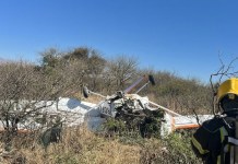 Posible falla en el motor ocasiona accidente de avioneta en Tarija con tres personas heridas